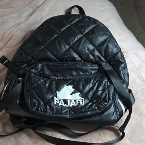 Pajar Men's Black Quilted Backpack